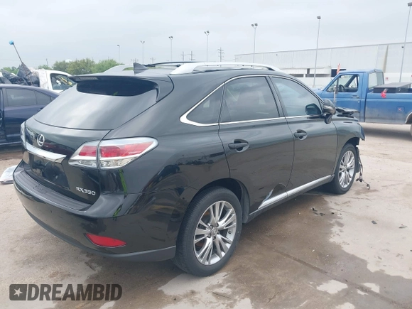 2014 Lexus RX 350 with VIN 2T2ZK1BA8EC137077, listed as a IAAI auction lot 41918425 with 140,763 mi miles and . Bid and sale history available at DreamBid. Image 4.