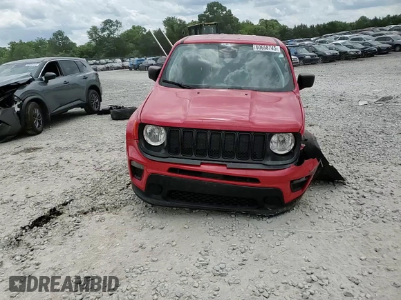 2020 Jeep Renegade Jeepster z VIN ZACNJAAB3LPL78799, wystawiony jako Copart lot #60658745 z przebiegiem 102 761 mil mil oraz Szkoda całkowita • Salvage title. Historia ofert i sprzedaży dostępna na DreamBid. Obrazek 15.