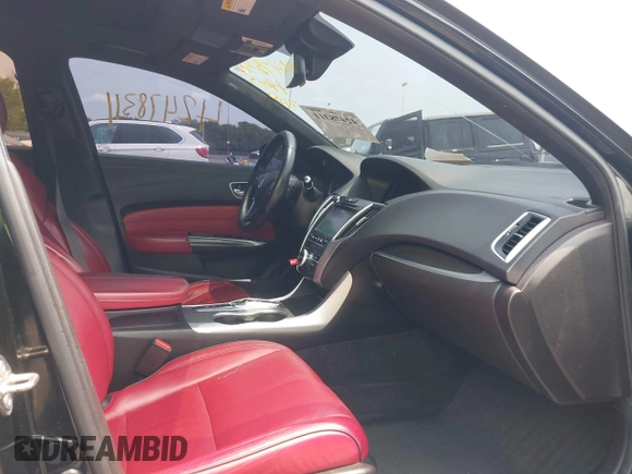 2018 Acura TLX w/A-SPEC Pkg with VIN 19UUB2F60JA003903, listed as a IAAI auction lot 42478311 with 126,094 mi miles and . Bid and sale history available at DreamBid. Image 5.