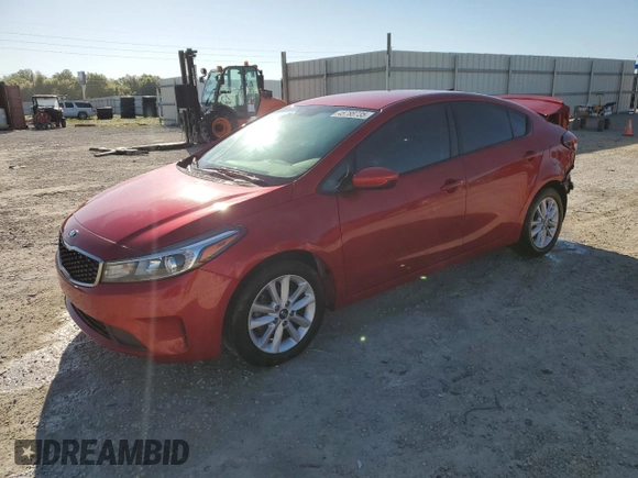 2017 Kia Forte S with VIN 3KPFL4A76HE121249, listed as a Copart auction lot 48788735 with 41,465 mi miles and Salvage Title. Bid and sale history available at DreamBid. Image 1.