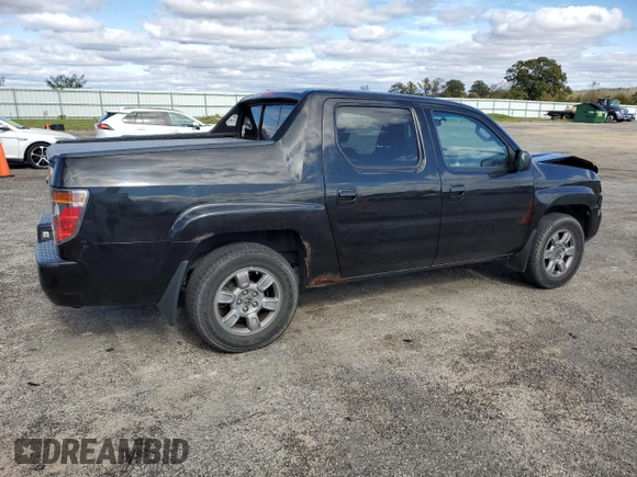 2007 Honda Ridgeline RTX with VIN 2HJYK16367H506843, listed as a Copart auction lot 76128284 with 224,838 mi miles and Non Repairable. Bid and sale history available at carsss.com. Image 3.