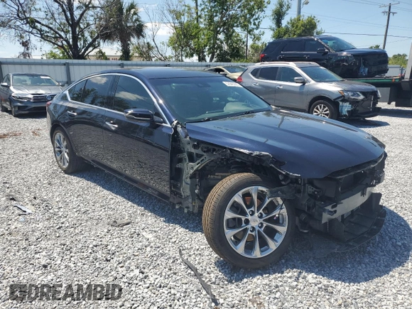 2020 Cadillac CT5 Premium Luxury z VIN 1G6DN5RK5L0128648, wystawiony jako Copart lot #52849285 z przebiegiem 21 862 mil mil oraz Szkoda całkowita • Salvage title. Historia ofert i sprzedaży dostępna na DreamBid. Obrazek 4.