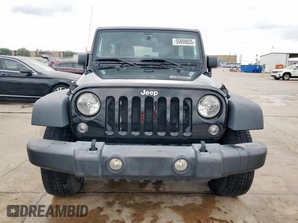 2016 Jeep Wrangler Unlimited Sport with VIN 1C4HJWDG8GL234793, listed as a Copart auction lot 55090035 with 115,049 mi miles and Salvage Title. Bid and sale history available at DreamBid. Image 5.