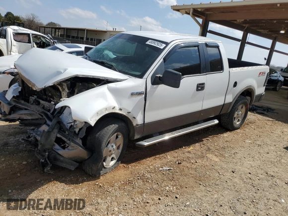 2005 Ford F-150 XLT with VIN 1FTPX145X5KF03701, listed as a Copart auction lot 48892925 with 92,463 mi miles and Salvage Title. Bid and sale history available at carsss.com. Image 1.