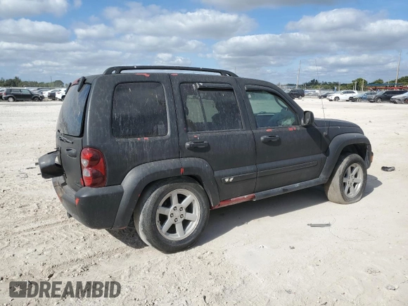 2005 Jeep Liberty Limited with VIN 1J4GK58K25W588171, listed as a Copart auction lot 83780414 with Not Provided miles and Salvage Title. Bid and sale history available at carsss.com. Image 3.