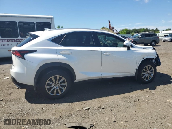 2021 Lexus NX with VIN JTJDARDZXM5020192, listed as a Copart auction lot 58360444 with 30,109 mi miles and Non Repairable. Bid and sale history available at carsss.com. Image 3.