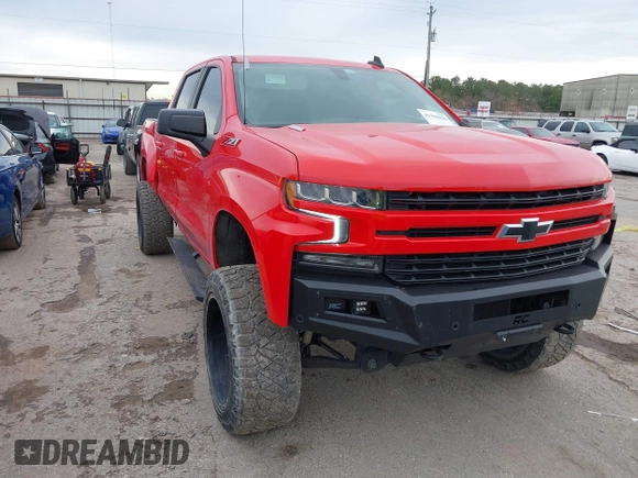 2021 Chevrolet Silverado 1500 RST with VIN 3GCUYEET6MG174912, listed as a IAAI auction lot 41359036 with 58,325 mi miles. Bid and sale history available at carsss.com. Image 1.