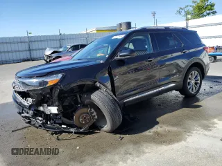 2023 Ford Explorer Limited z VIN 1FMSK7FH5PGB19765, wystawiony jako Copart lot #56996325 z przebiegiem 35 240 mil mil oraz Szkoda całkowita • Salvage title. Historia ofert i sprzedaży dostępna na DreamBid. Obrazek 1.