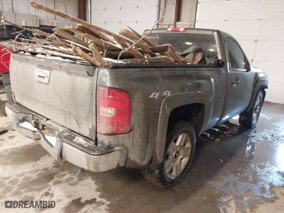 2011 Chevrolet Silverado 1500 Work Truck with VIN 1GCNKPEX7BZ346088, listed as a IAAI auction lot 41482727 with 110,475 mi miles. Bid and sale history available at carsss.com. Image 4.