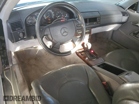1998 Mercedes-Benz SL-Class with VIN WDBFA67F4WF157443, listed as a Copart auction lot 71600814 with 112,921 mi miles and Clean Title. Bid and sale history available at carsss.com. Image 8.