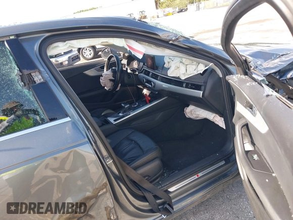 2017 Audi A4 Premium Plus with VIN WAUENAF4XHN038242, listed as a IAAI auction lot 42630736 with 128,823 mi miles and . Bid and sale history available at DreamBid. Image 5.