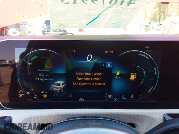 2019 Mercedes-Benz A 220 with VIN WDD3G4EBXKW025908, listed as a IAAI auction lot 41679913 with 58,738 mi miles and . Bid and sale history available at DreamBid. Image 7.