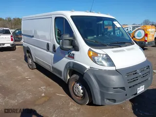 2015 Ram ProMaster Cargo Van with VIN 3C6TRVAG1FE506911, listed as a IAAI auction lot 41498625 with 154,347 mi miles. Bid and sale history available at carsss.com. Image 1.