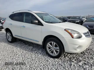 2015 Nissan Rogue S with VIN JN8AS5MV7FW755450, listed as a Copart auction lot 50575645 with 160,254 mi miles and Salvage Title. Bid and sale history available at DreamBid. Image 4.