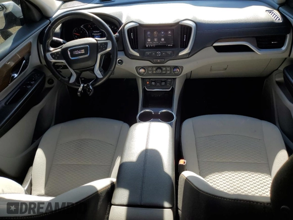 2020 GMC Terrain SLE with VIN 3GKALMEV6LL178210, listed as a Copart auction lot 89193585 with 75,623 mi miles and Salvage Title. Bid and sale history available at DreamBid. Image 8.