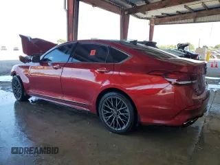 2020 Genesis G80 Sport with VIN KMTFN4JB7LU329862, listed as a Copart auction lot 41621135 with Not provided miles and Non repairable. Bid and sale history available at DreamBid. Image 2.