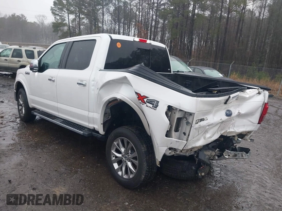 2017 Ford F-150 XL with VIN 1FTEW1EF2HKD05328, listed as a IAAI auction lot 41544424 with 159,107 mi miles. Bid and sale history available at carsss.com. Image 3.