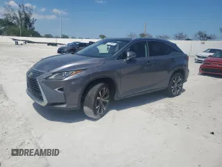 2018 Lexus RX with VIN 2T2ZZMCA3JC107474, listed as a Copart auction lot 52739345 with 0 mi miles and Salvage Title. Bid and sale history available at carsss.com. Image 1.