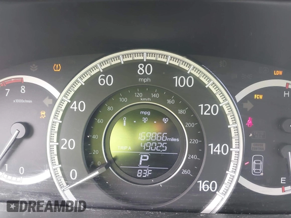 2013 Honda Accord Sdn EX-L with VIN 1HGCR2F8XDA218802, listed as a IAAI auction lot 42036529 with 169,866 mi miles. Bid and sale history available at carsss.com. Image 7.
