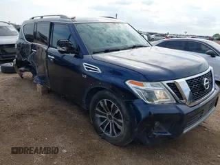 2019 Nissan Armada SL z VIN JN8AY2ND1K9088452, wystawiony jako IAAI lot #40732598 z przebiegiem 80 256 mil mil oraz . Historia ofert i sprzedaży dostępna na DreamBid. Obrazek 1.