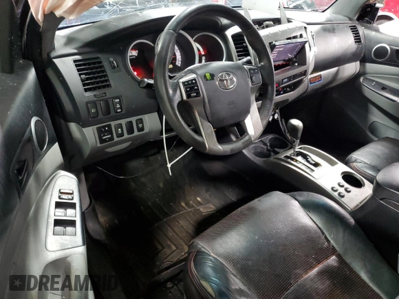 2012 Toyota Tacoma with VIN 3TMMU4FN9CM045018, listed as a Copart auction lot 86800104 with 205,942 mi miles and Salvage title. Bid and sale history available at DreamBid. Image 8.