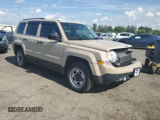 2017 Jeep Patriot Sport with VIN 1C4NJRBB6HD111629, listed as a Copart auction lot 63245325 with 88,076 mi miles and Salvage title. Bid and sale history available at DreamBid. Image 4.