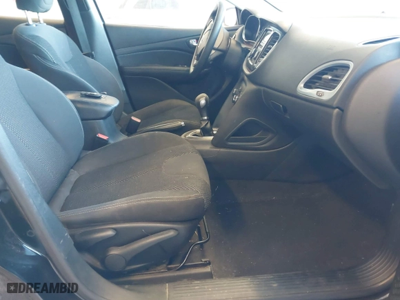 2016 Dodge Dart SXT with VIN 1C3CDFBB0GD717248, listed as a IAAI auction lot 41376813 with 157,454 mi miles. Bid and sale history available at carsss.com. Image 5.