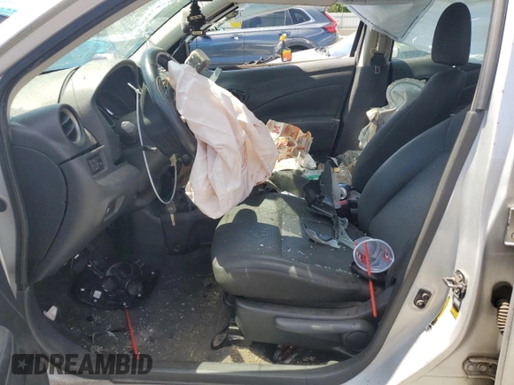 2012 Nissan Versa S with VIN 3N1CN7AP4CL867883, listed as a Copart auction lot 55917815 with 136,405 mi miles and Salvage title. Bid and sale history available at DreamBid. Image 7.
