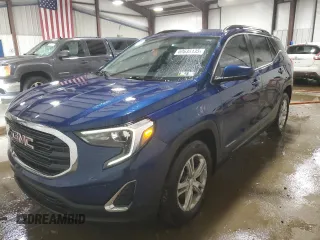 2021 GMC Terrain SLE z VIN 3GKALMEV2ML363775, wystawiony jako Copart lot #60635135 z przebiegiem 58 168 mil mil oraz Szkoda całkowita • Salvage title. Historia ofert i sprzedaży dostępna na DreamBid. Obrazek 1.