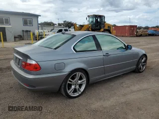 2004 BMW 3 Series 325Ci with VIN WBABD33464PL04716, listed as a Copart auction lot 72785794 with 105,191 mi miles and Clean Title. Bid and sale history available at carsss.com. Image 3.