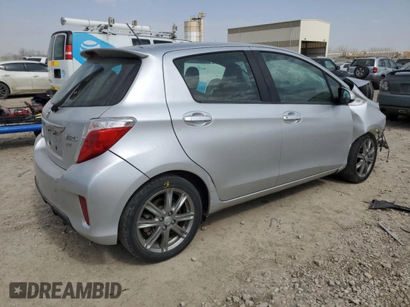 2012 Toyota Yaris L with VIN JTDKTUD35CD513527, listed as a Copart auction lot 49087105 with 72,218 mi miles and Salvage Title. Bid and sale history available at carsss.com. Image 3.