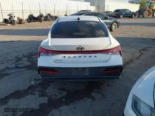 2024 Hyundai Elantra SEL with VIN KMHLM4DGXRU716972, listed as a IAAI auction lot 40711348 with 26,579 mi miles. Bid and sale history available at carsss.com. Image 16.