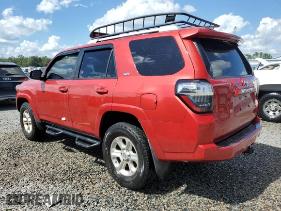 2018 Toyota 4Runner SR5 with VIN JTEBU5JR5J5535848, listed as a Copart auction lot 73885644 with Not Provided miles and Salvage Title. Bid and sale history available at DreamBid. Image 2.