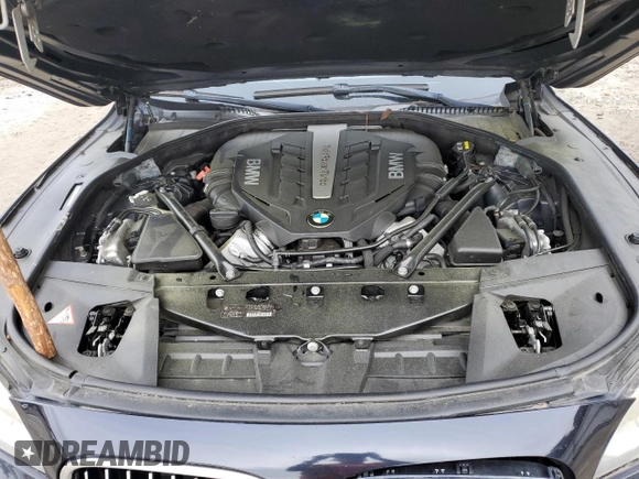 2014 BMW 7 Series ALPINA B7 with VIN WBAYE8C55ED136311, listed as a Copart auction lot 56519375 with 110,542 mi miles and Salvage title. Bid and sale history available at DreamBid. Image 11.