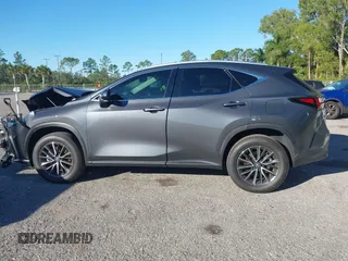 2025 Lexus NX with VIN 2T2ADCAZ0SC020938, listed as a IAAI auction lot 41296217 with 588 mi miles. Bid and sale history available at carsss.com. Image 14.