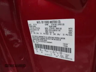 2014 Ford F-150 XL с VIN 1FTEX1EM1EFC80941, выставлен на аукционе IAAI как лот 42450761 с пробегом 107 606 миль миль и . История ставок и продаж доступна на DreamBid. Изображение 9.