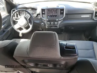 2022 Ram 1500 Big Horn with VIN 1C6RREMT2NN480011, listed as a Copart auction lot 46630725 with 77,951 mi miles and Salvage Title. Bid and sale history available at carsss.com. Image 8.