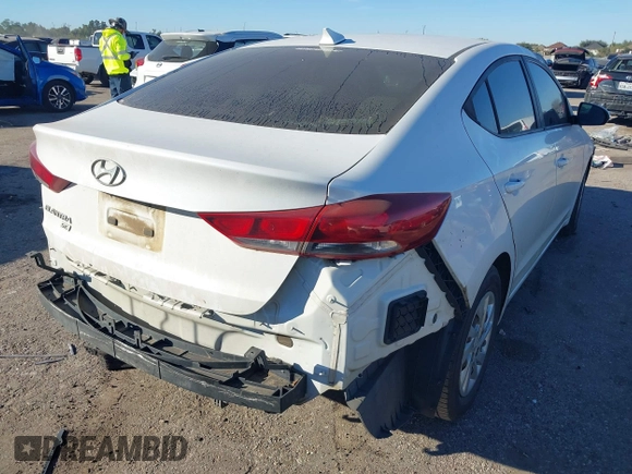 2017 Hyundai Elantra SE with VIN 5NPD74LF3HH184868, listed as a IAAI auction lot 40910611 with 155,810 mi miles and . Bid and sale history available at DreamBid. Image 4.