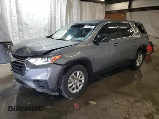 2020 Chevrolet Traverse LS with VIN 1GNERFKW9LJ292141, listed as a Copart auction lot 71017364 with 61,549 mi miles and Salvage Title. Bid and sale history available at carsss.com. Image 1.