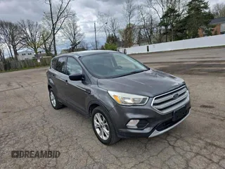 2017 Ford Escape SE with VIN 1FMCU9GD4HUB25615, listed as a Copart auction lot 53492475 with 106,107 mi miles and Clean Title. Bid and sale history available at carsss.com. Image 1.