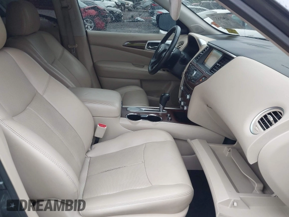 2017 Nissan Pathfinder SV with VIN 5N1DR2MN0HC610527, listed as a IAAI auction lot 42348633 with 123,769 mi miles and . Bid and sale history available at DreamBid. Image 5.