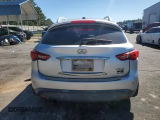 2010 Infiniti FX35 with VIN JN8AS1MU4AM800770, listed as a Copart auction lot 76324424 with 301,279 mi miles and Salvage Title. Bid and sale history available at carsss.com. Image 6.