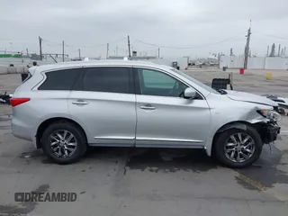 2014 Infiniti QX60 with VIN 5N1AL0MM7EC500070, listed as a IAAI auction lot 42544763 with 189,419 mi miles and . Bid and sale history available at DreamBid. Image 14.