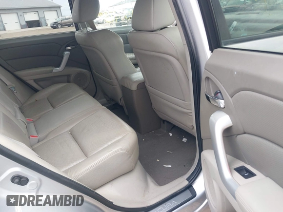 2008 Acura RDX Technology with VIN 5J8TB18588A016855, listed as a IAAI auction lot 41956473 with 164,539 mi miles and . Bid and sale history available at carsss.com. Image 8.