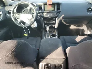 2016 Nissan Pathfinder SV with VIN 5N1AR2MN6GC645865, listed as a Copart auction lot 49036805 with 120,170 mi miles and Salvage Title. Bid and sale history available at carsss.com. Image 8.