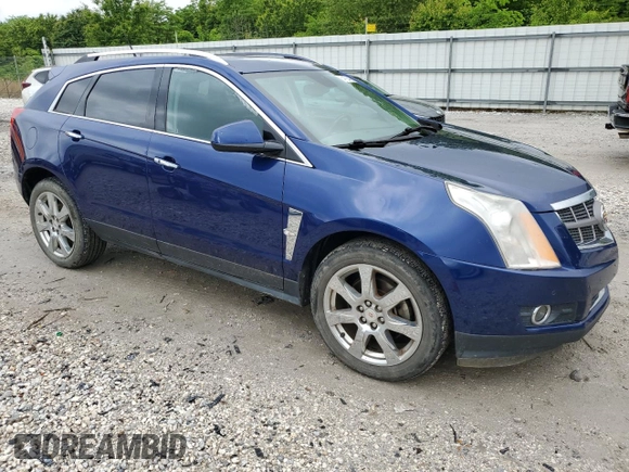 2012 Cadillac SRX Performance Collection with VIN 3GYFNBE35CS579214, listed as a Copart auction lot 54725465 with 114,829 mi miles and Salvage title. Bid and sale history available at DreamBid. Image 4.