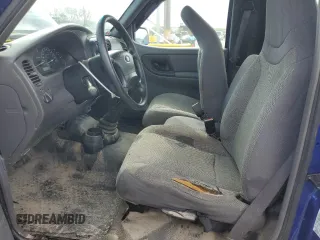 2002 Ford Ranger XL with VIN 1FTYR10U02PB37452, listed as a Copart auction lot 52814135 with 227,375 mi miles and Salvage Title. Bid and sale history available at carsss.com. Image 7.
