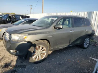 2010 Toyota Highlander Limited with VIN JTEJW3EHXA2038596, listed as a Copart auction lot 70253534 with 214,541 mi miles and Salvage title. Bid and sale history available at DreamBid. Image 1.