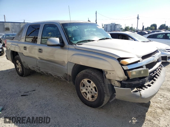 2002 Chevrolet Avalanche z VIN 3GNEC13T32G329497, wystawiony jako Copart lot #59164275 z przebiegiem 174 500 mil mil oraz Szkoda całkowita • Salvage title. Historia ofert i sprzedaży dostępna na DreamBid. Obrazek 4.