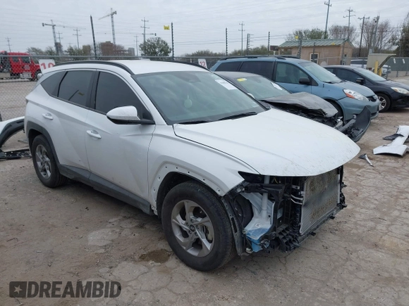 2024 Hyundai Tucson SEL with VIN 5NMJB3DE1RH399729, listed as a IAAI auction lot 41608218 with 12,865 mi miles. Bid and sale history available at carsss.com. Image 1.